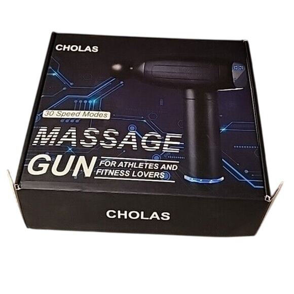 Cholas Massage Gun, Muscle Therapy Gun for Athletes, Deep Tissue Percussion Body - Picture 1 of 2